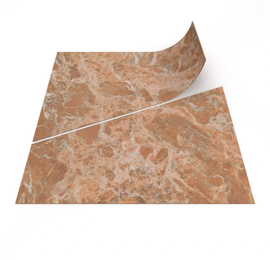 63788DR5 peach marble trapezoid (50x50 cm)